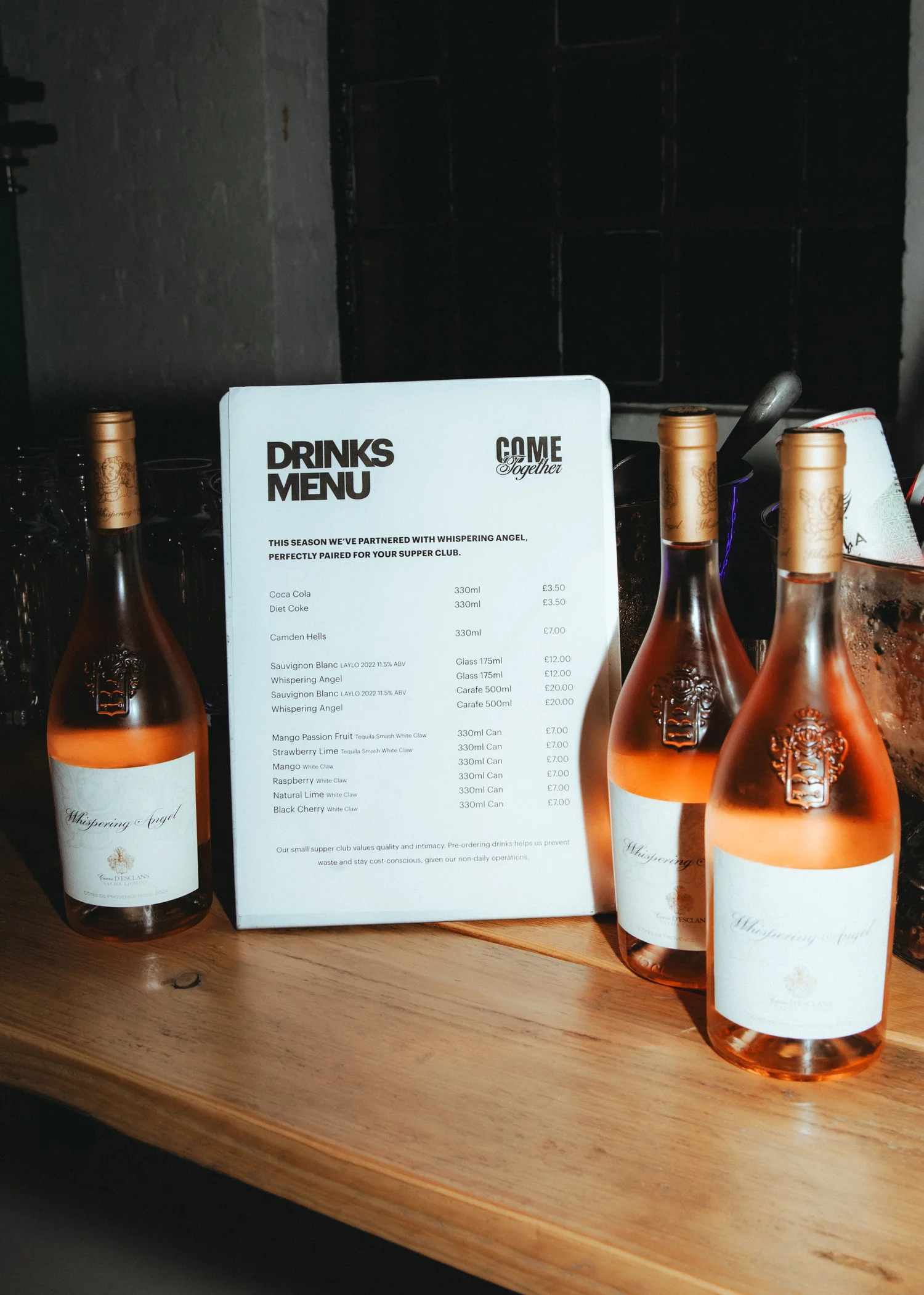 Girls In Film X Come Together Supper Club with Fugazzi Fusion