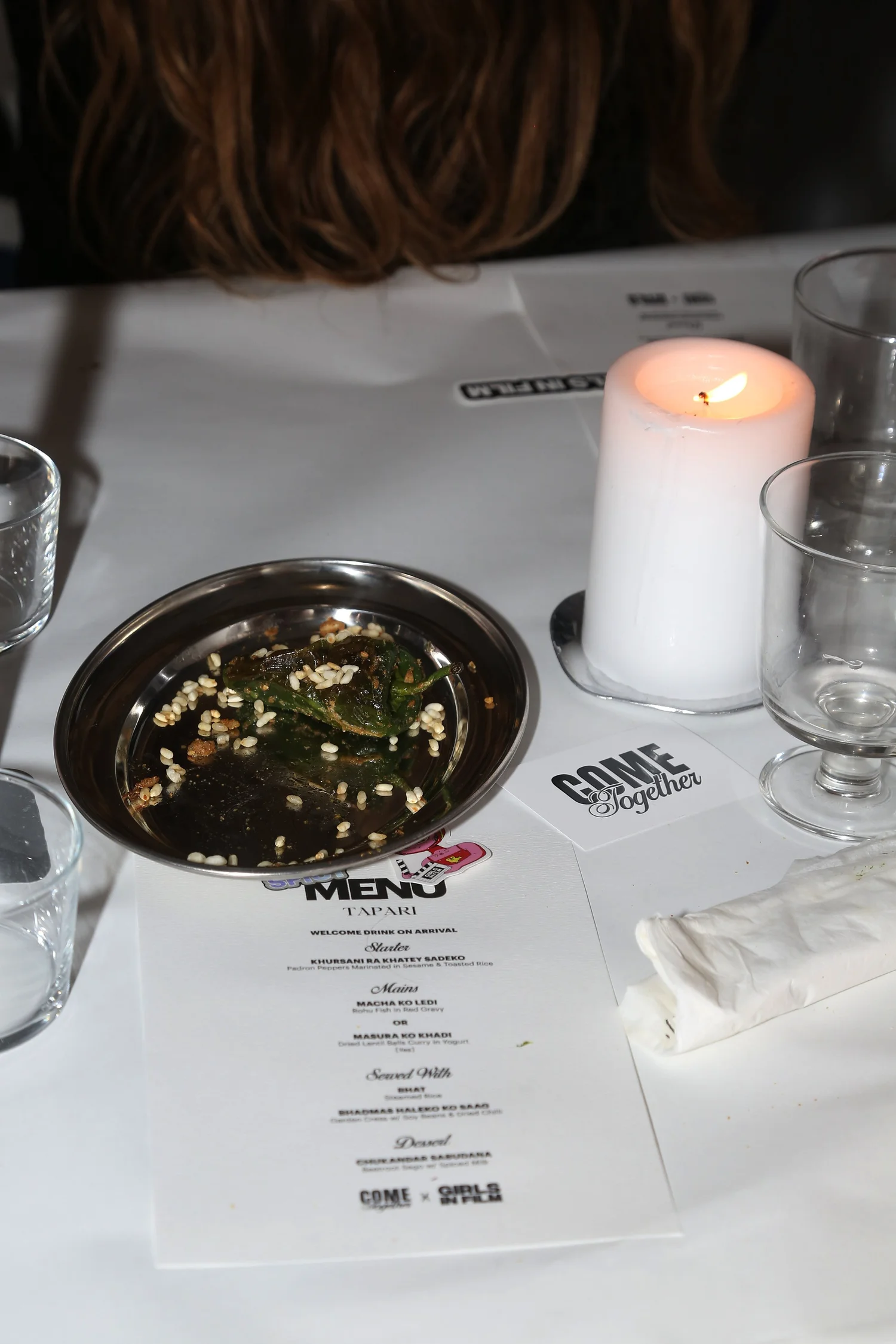 Girls In Film X Come Together Supper Club with TAPARI